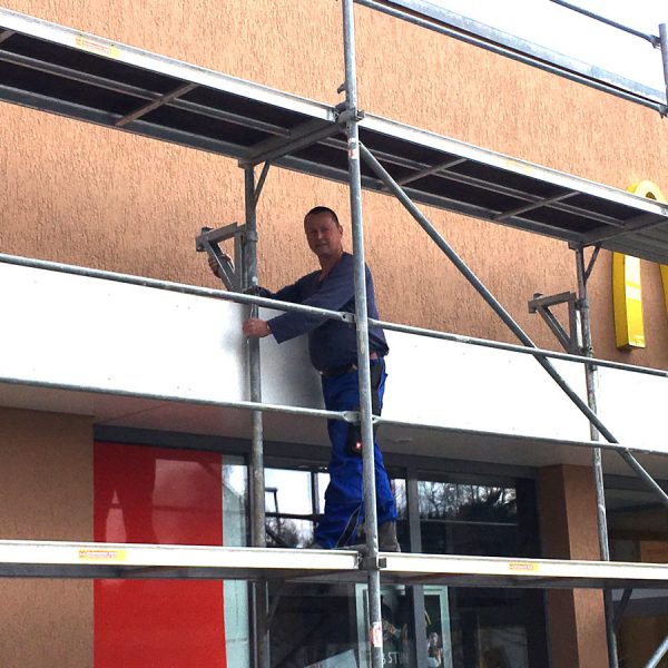 Gera Gerüstbau Beispiel