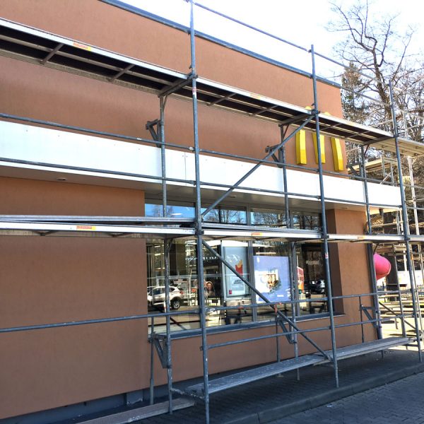Gera Gerüstbau McDonalds